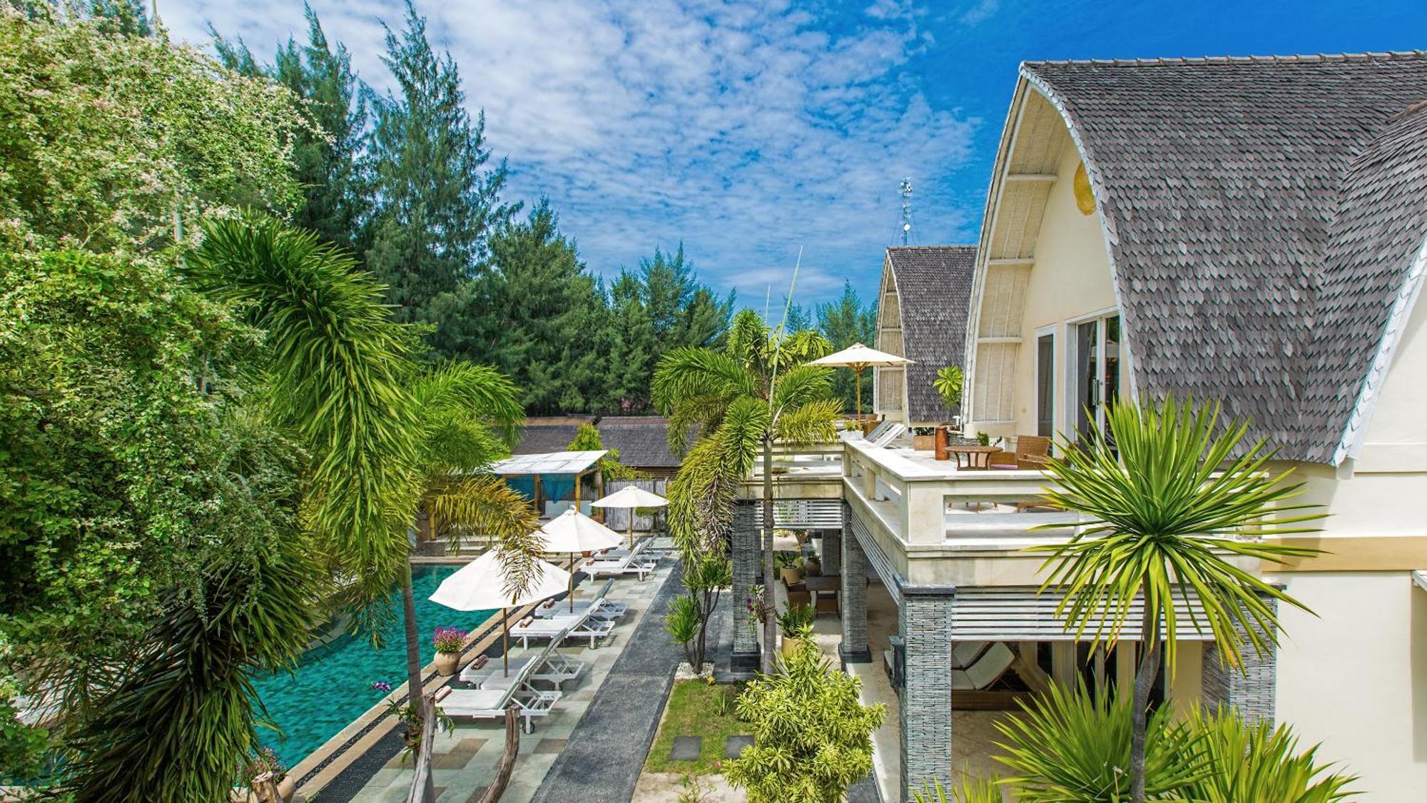 Pearl Of Trawangan Hotel Gili Trawangan Bilik gambar